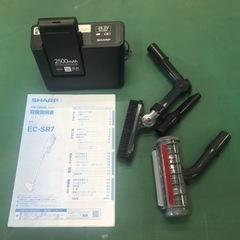 【決まりました】☆スティック掃除機　充電式　SHARP   EC-SR7-P   2021年製