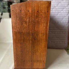 小型収納箪笥 観音扉 箪笥 小引き出し付き 小物収納 飾り棚 小ぶり箪笥 ガラス窓 ガラスつまみ 中古品  