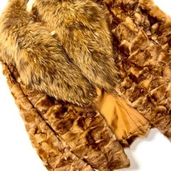 【定価約10万】最高級セーブル　リアルファー　毛皮　コート