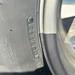 275/70R16スタッドレス2021年製ランクル100外しホイール付き