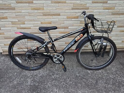 中古自転車 6段変速 24インチ LEDダイナモ 軽整備済み 防犯登録対応 町田市 相模原市 MM464