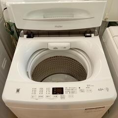 ★ジモティ割あり★ Haier　洗濯機　24年製　4.5kg　クリーニング済　YJ4163