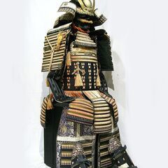 等身大 現代鎧 Japanese Armor # 甲冑鎧兜具足面包籠手三具