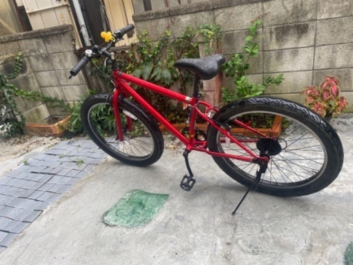 Fat bike 22日に処分される予定です。