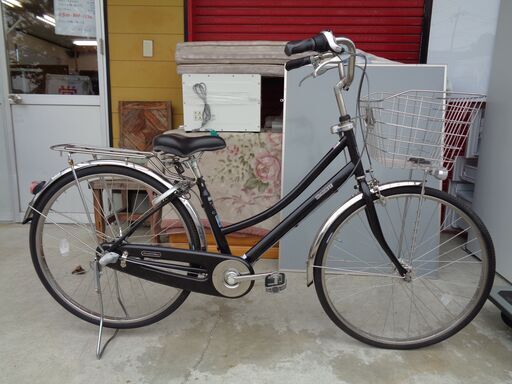 26インチ自転車　3段変速　オートライト　中古