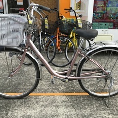 Eco Alumi シティサイクル 26インチB9C8170 ピンクシルバー