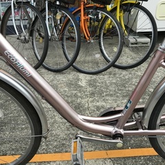 Eco Alumi シティサイクル 26インチB9C8170 ピンクシルバー