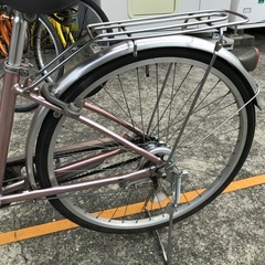 Eco Alumi シティサイクル 26インチB9C8170 ピンクシルバー