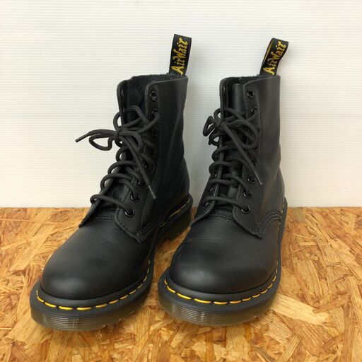 【859】8ホールブーツ Dr/Martens 12312006 ブラック  サイズ37