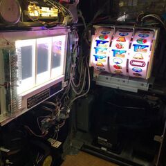 【引き取り限定 八尾】パチスロ　サンダーVスペシャル コイン不要機付きキャパシタ交換済