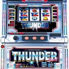 【引き取り限定 八尾】パチスロ　サンダーVスペシャル コイン不要機付きキャパシタ交換済