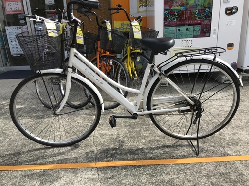 lupinus シティサイクル 27インチ SKL2776 白
