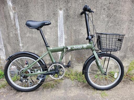 B500 折りたたみ自転車★Jeep★6段変速★20インチ