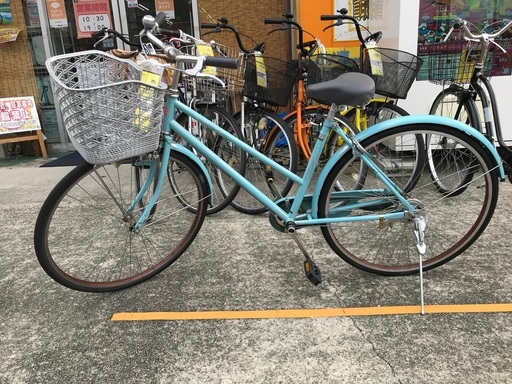 27インチ自転車 SLC6262 水色