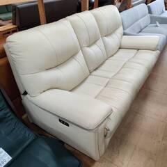 【愛品倶楽部柏店】ヤマダオリジナル 3P電動リクライニングソファ 無段可動リクライニング