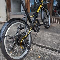 HUMMELノーパンクタイヤ折り畳み自転車❨リユース自転車❩