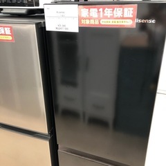安心の1年保証付き】Hisense2ドア冷蔵庫のご紹介です！