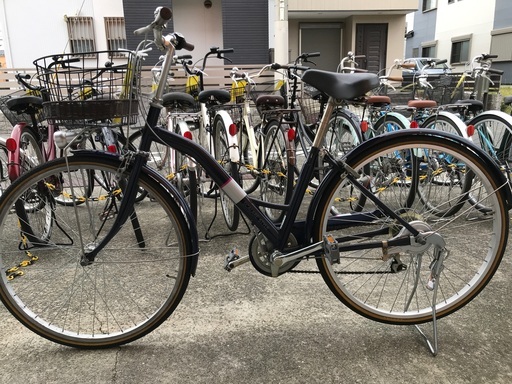 SCALARE STYLE 26インチ自転車 H8F197 紺