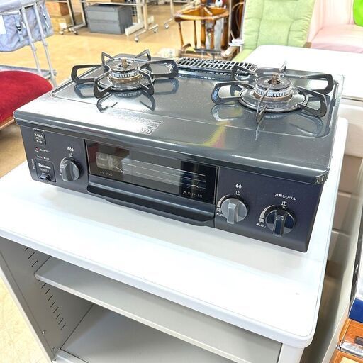 パロマ/PAROMA ガスコンロ IC-S37-L 2021年製 LPガス ガステーブル