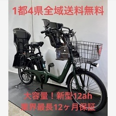 1都4県全域送料無料 業界最長12ヶ月保証 電動アシスト自転車 パナソニック
