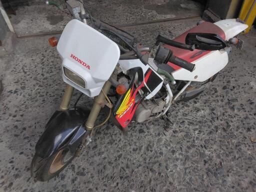 ホンダCRM80 足廻りKSR110使用 手渡し限定! カワサキ KSR110 足回りの ホンダCRM80 足廻りKSR110使用 手渡し限定! カワサキ KSR110 足回りの