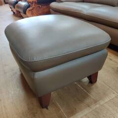 【愛品倶楽部柏店】大塚家具オリジナル取扱い品 3人掛けソファ+オットマン 344シリーズ 本革+合皮