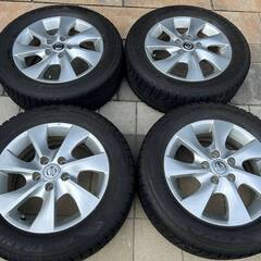 中古　日産 純正アルミホイール 16インチ　スタッドレス付　205/60R16　4本