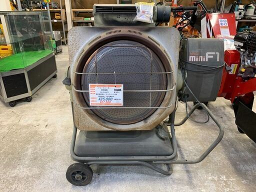 静岡製機　ジェットヒーター　VAL6 miniF1　スペアパーツ付【中古品】