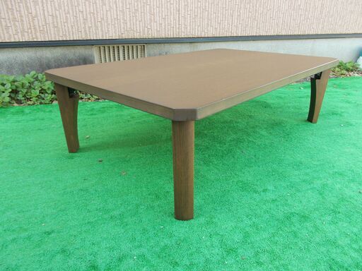 お譲りします！  ニトリ 折脚座卓 幅1200mm（中古・Aランク）