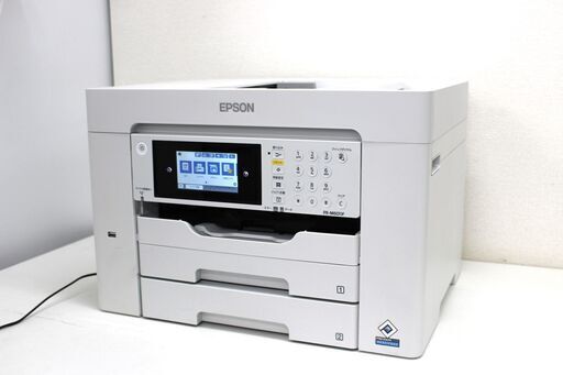 【ヤ取】≪C262ジ≫通電OK EPSON/エプソン ビジネスプリンター PX-M6011F 印刷枚数約19464枚 プリンター 事務用品/OA用品 現状品