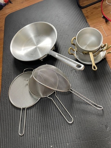 パスタ用フライパンやソースパンなど