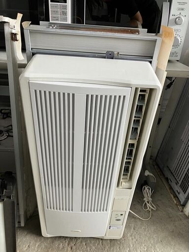 ①コイズミ 窓用エアコン クーラー ウインド型冷房専用 ルームエアコン KAW-1672