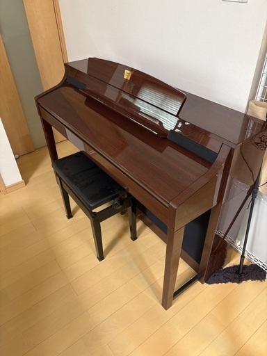 【極美品】YAMAHA 電子ピアノ 木製鍵盤CLP-380PM