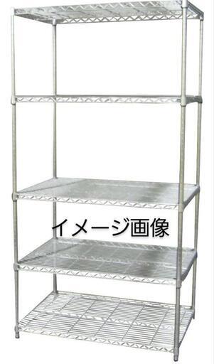111f アイリスオーヤマ ラック メタルラック本体 5段 防サビ加工 幅91×奥行61×高さ179cm ポール径25mm スチールラック サビに強い 棚 MR-9018DJ 銀(未使用品)y101801f