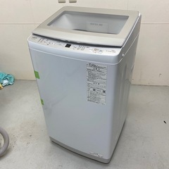 美品　AQW-P7NJ 全自動洗濯機　2023年製　送料込み 2023年製 AQUA 全自動電気洗濯機AQW-P7NJ