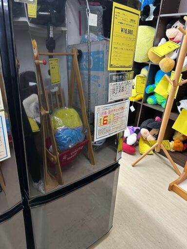 ジモティ来店特価!!　　冷蔵庫　三菱　MR-P15ED-KK　　2019　　J-10183