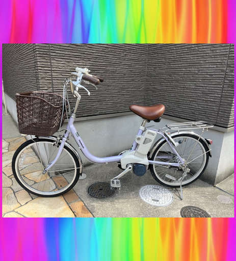 Panasonic ビビパナソニック　 コンパクト　20インチ電動自転車　電動アシスト自転車　中古　10182