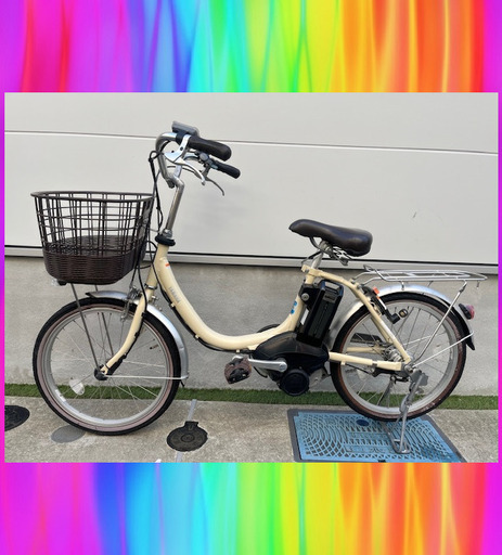 2020！バッテリーほぼ新品！8.7Ah　ヤマハ　パスシオンU　20インチ　 電動自転車　電動アシスト自転車　10189