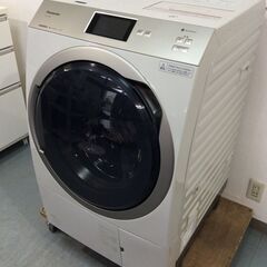 10/19受渡済)JT9535【Panasonic/パナソニック ドラム洗濯機11.0㎏】美