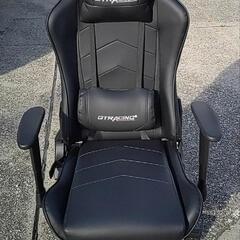 美品【GTRACING】ゲーミングチェア　取り扱い説明書あり