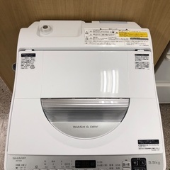 トレファクいわき平店 SHARP（シャープ）電気洗濯乾燥機S-TX5E-S 5.5kg
