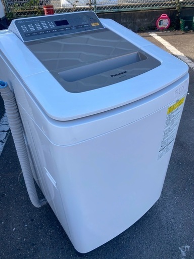 NO 560 福岡市内配送設置無料✨  NA-FD80H5-N 縦型洗濯乾燥機 シャンパン [洗濯8.0kg /乾燥4.5kg /ヒーター乾燥(水冷・除湿タイプ) /上開き]