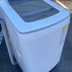 NO 560 🌈福岡市内配送設置無料✨🌈  NA-FD80H5-N 縦型洗濯乾燥機 シャンパン [洗濯8.0kg /乾燥4.5kg /ヒーター乾燥(水冷・除湿タイプ) /上開き]