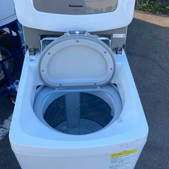 NO 560 🌈福岡市内配送設置無料✨🌈  NA-FD80H5-N 縦型洗濯乾燥機 シャンパン [洗濯8.0kg /乾燥4.5kg /ヒーター乾燥(水冷・除湿タイプ) /上開き]