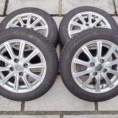 14インチ アルミホイール＋日本製スタッドレスタイヤ 4本セット
