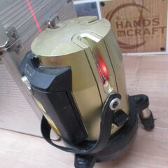 タジマ GT4Ti 赤 レーザー墨出し器 中古品 受光器 保護メガネ付き