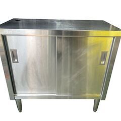 ☆キャビネット作業台 W900xD450xH850mm キャビネット 厨房機器 作業台☆