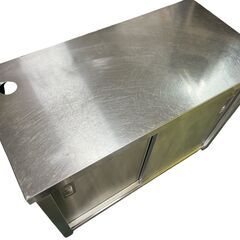 ☆キャビネット作業台 W900xD450xH850mm キャビネット 厨房機器 作業台☆