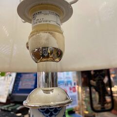 ヤマギワ ブルーフルーテッド 卓上ランプ  