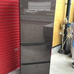 Panasonic パナソニック 335L3ドア冷蔵庫 ガラストップ NR-C343GC-T